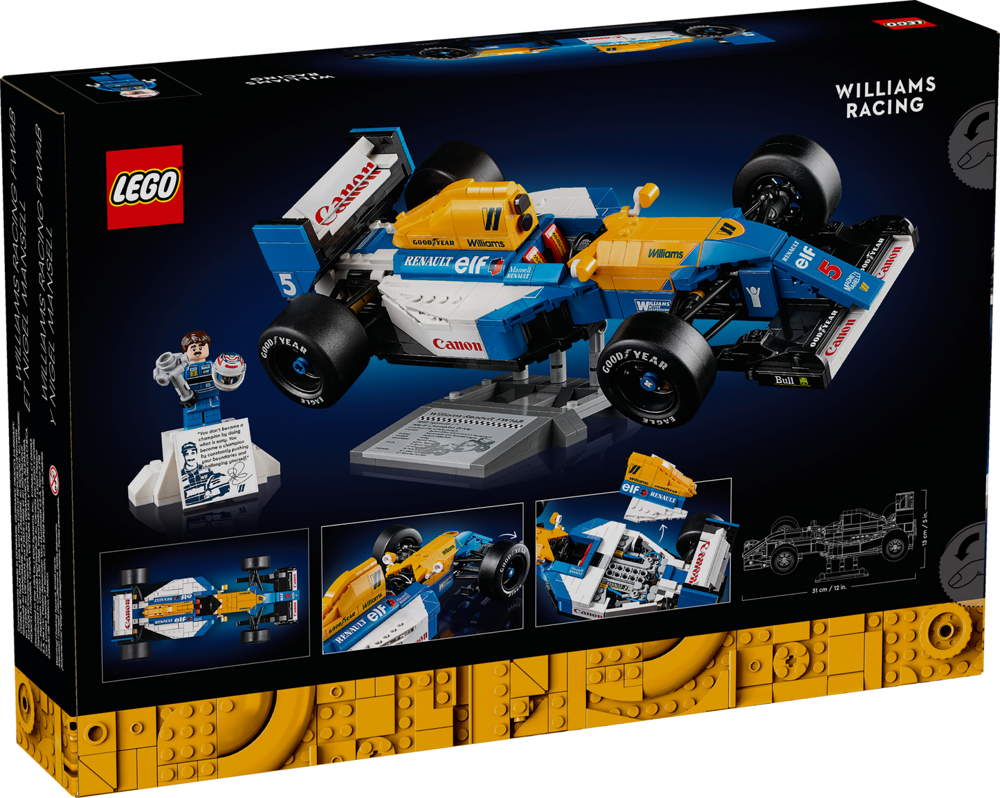 Williams Racing FW14B & Nigel Mansell