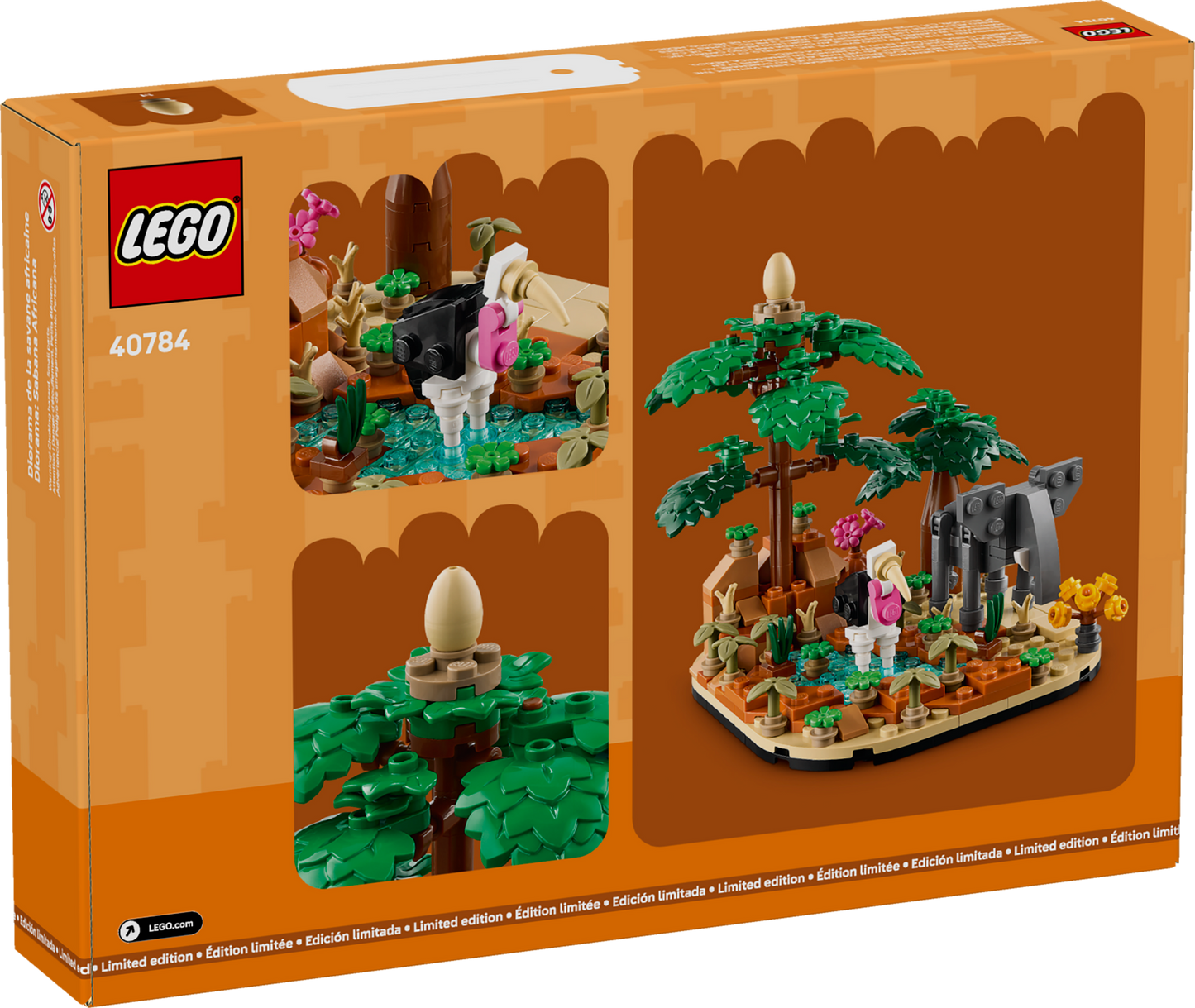 African Savanna Diorama