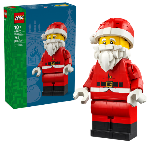 Up-Scaled Santa Minifigure