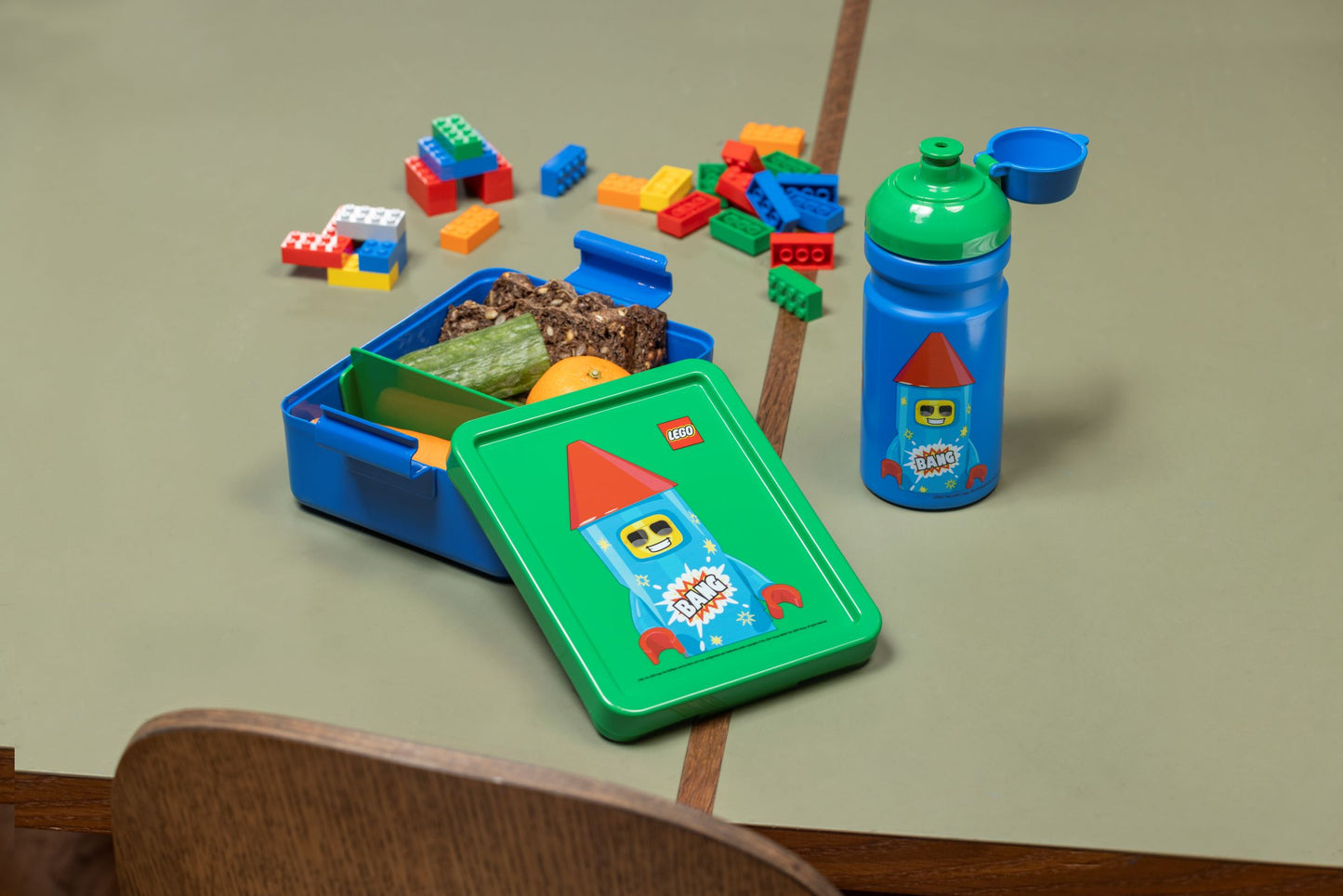 Firework Guy Lunch Set