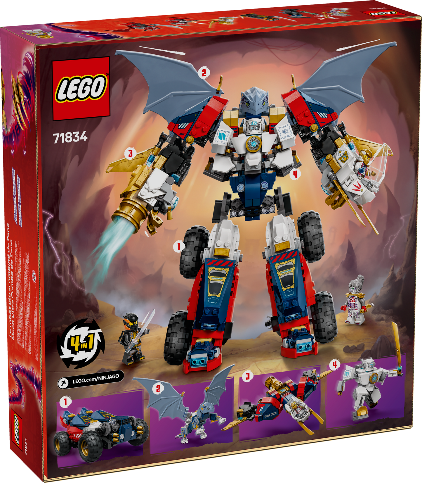 LEGO® set 71834 product box