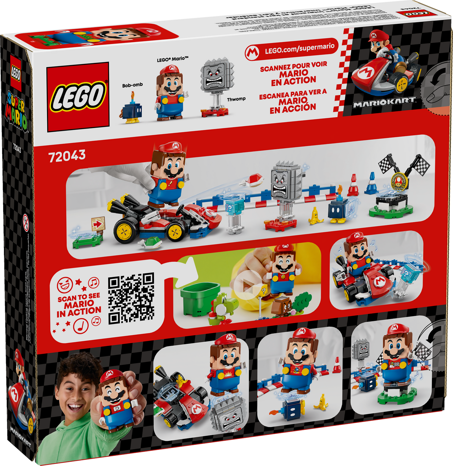 Interactive LEGO® Mario & Standard Kart