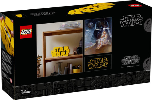 Brick-Built Star Wars Logo