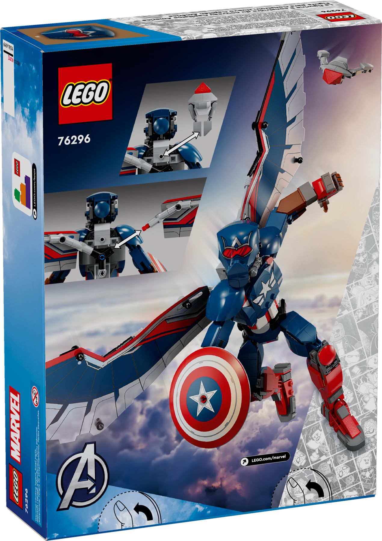 LEGO® set 76296 box