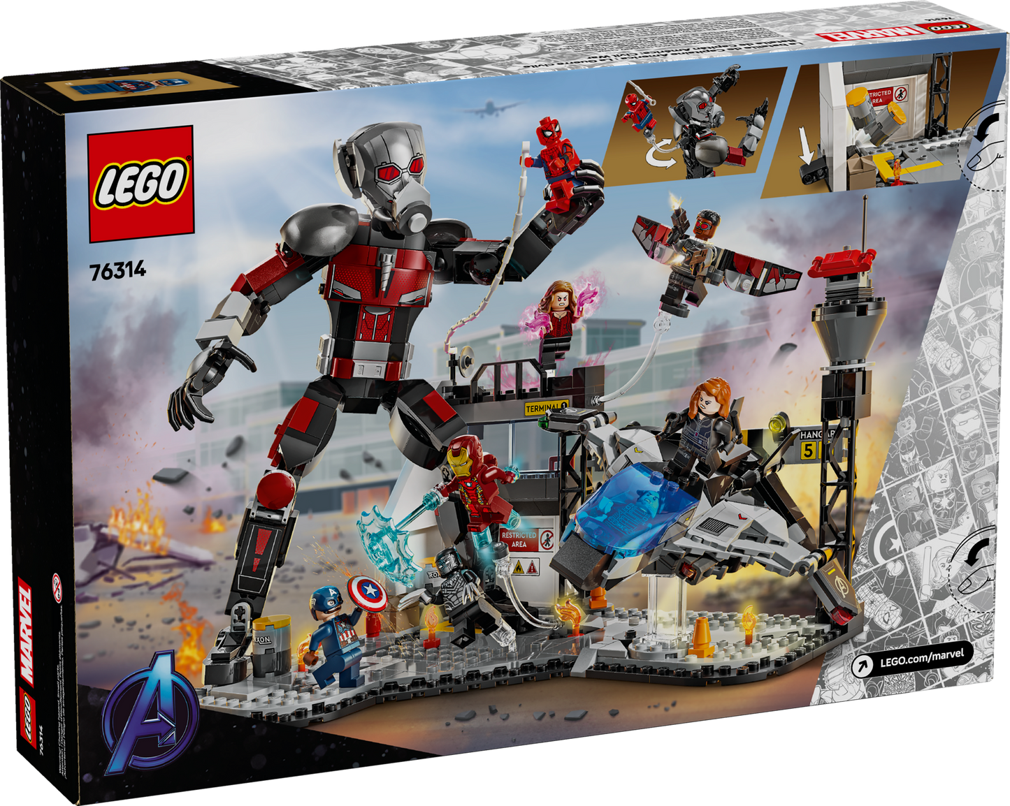 LEGO® set 76314 product box