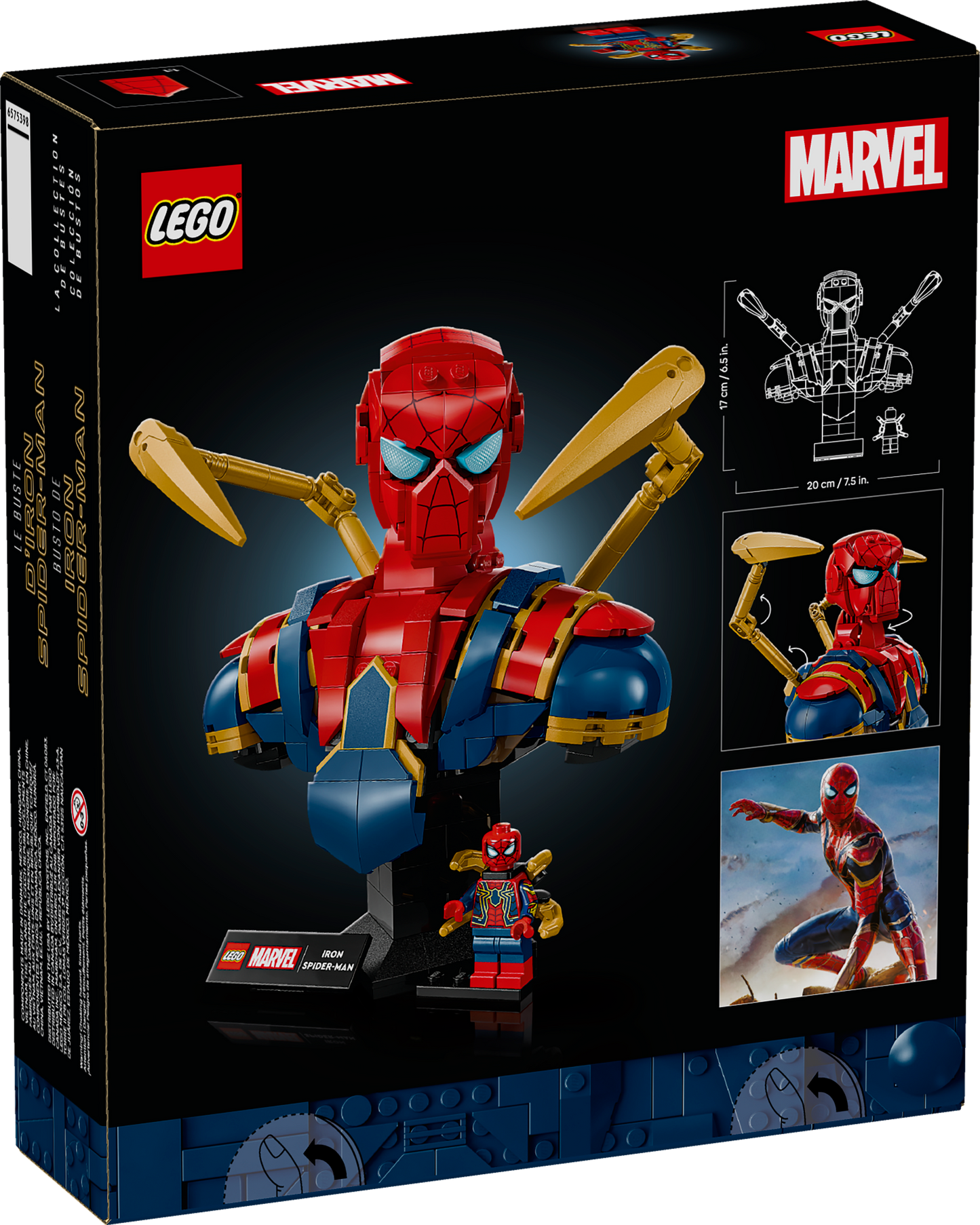 Iron Spider-Man Bust