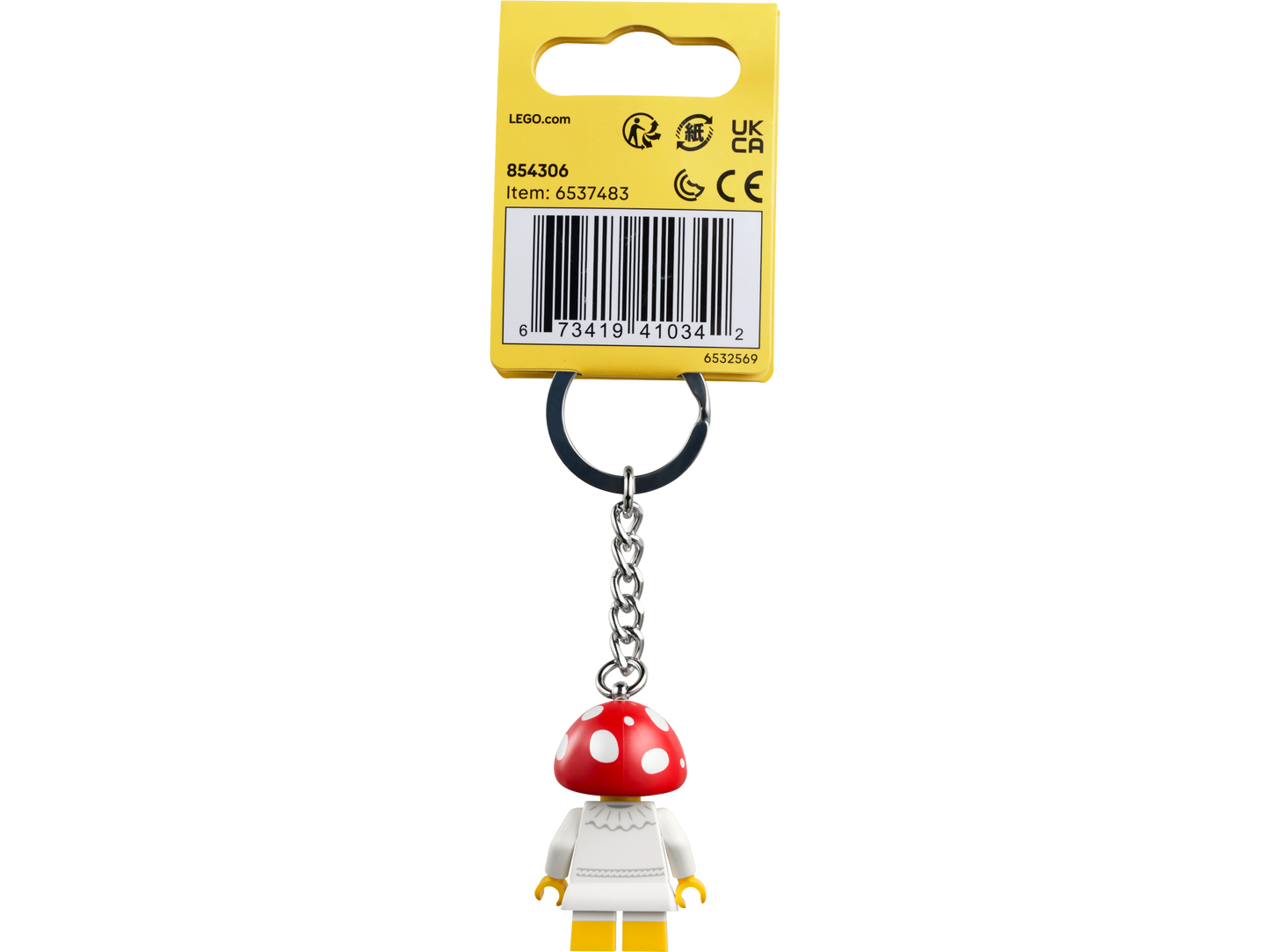 Mushroom Girl Key Chain