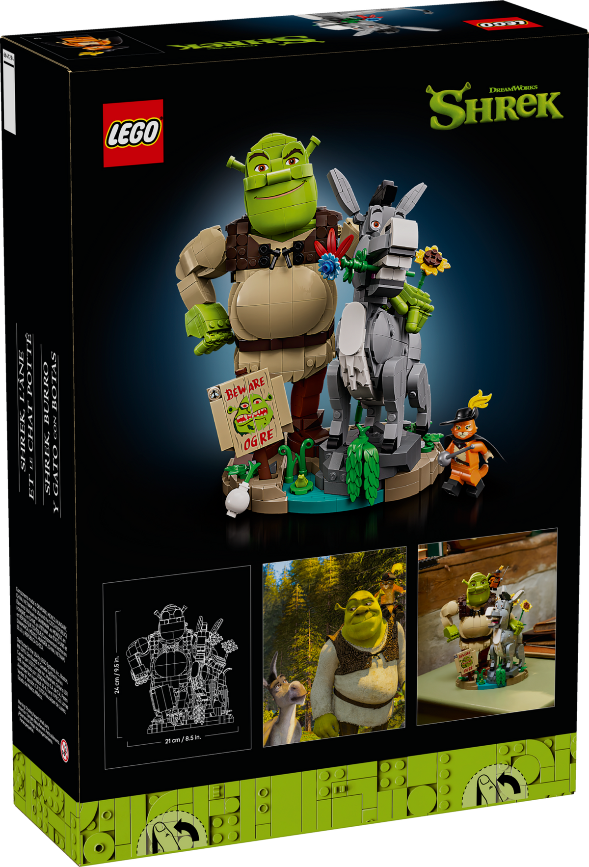 Shrek, Donkey & Puss in Boots