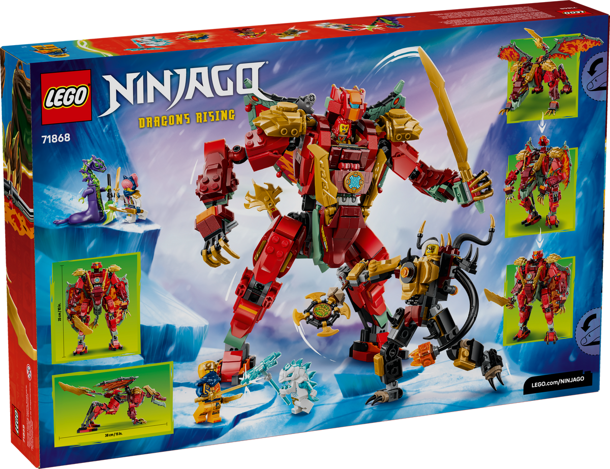 Wyldfyre's Transforming Dragon Mech