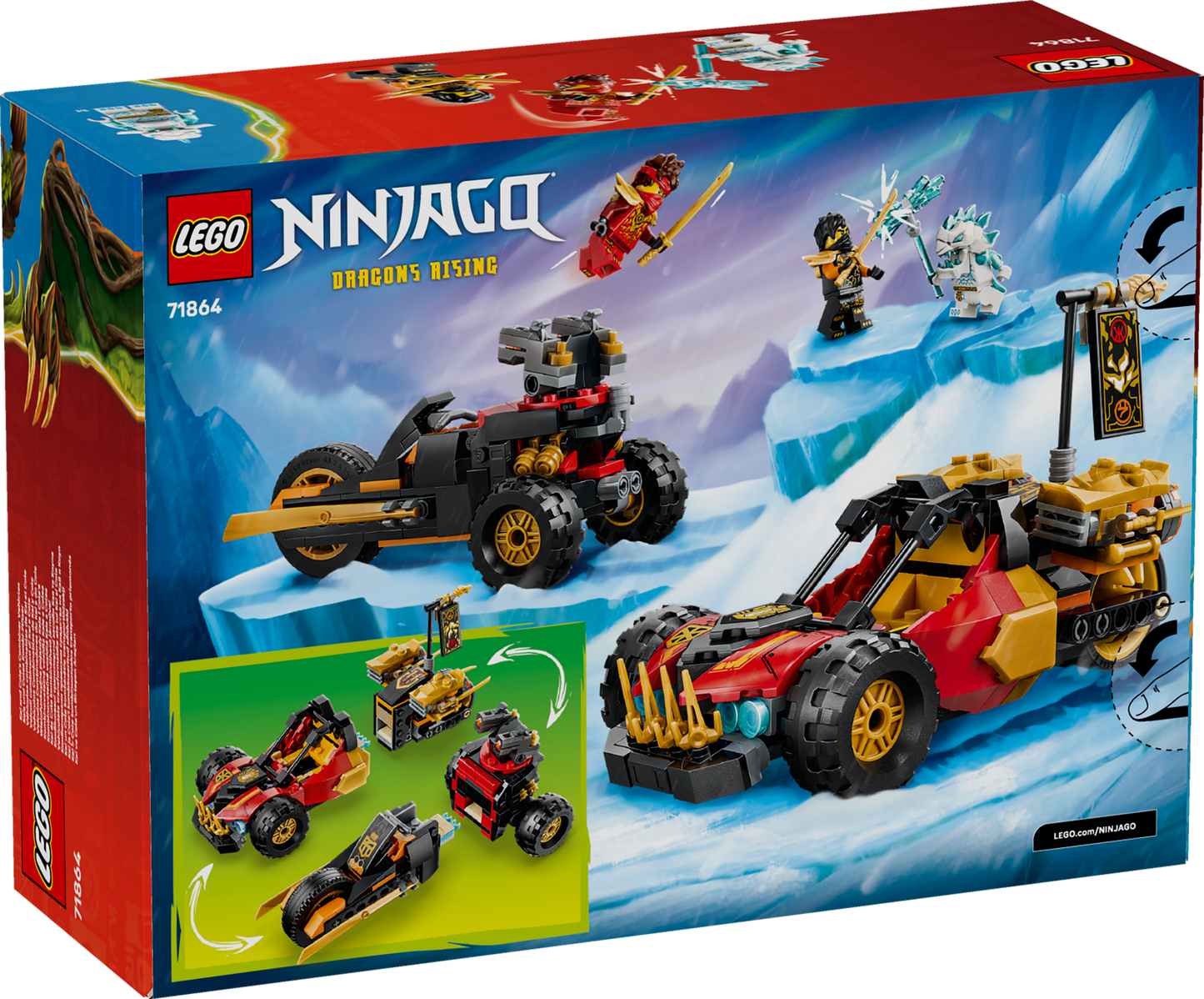 Kai and Cole's Combiner Vehicles