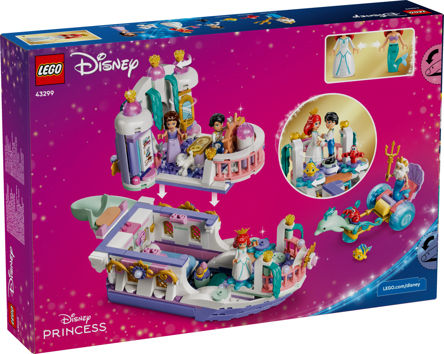 Ariel's Royal Wedding Boat