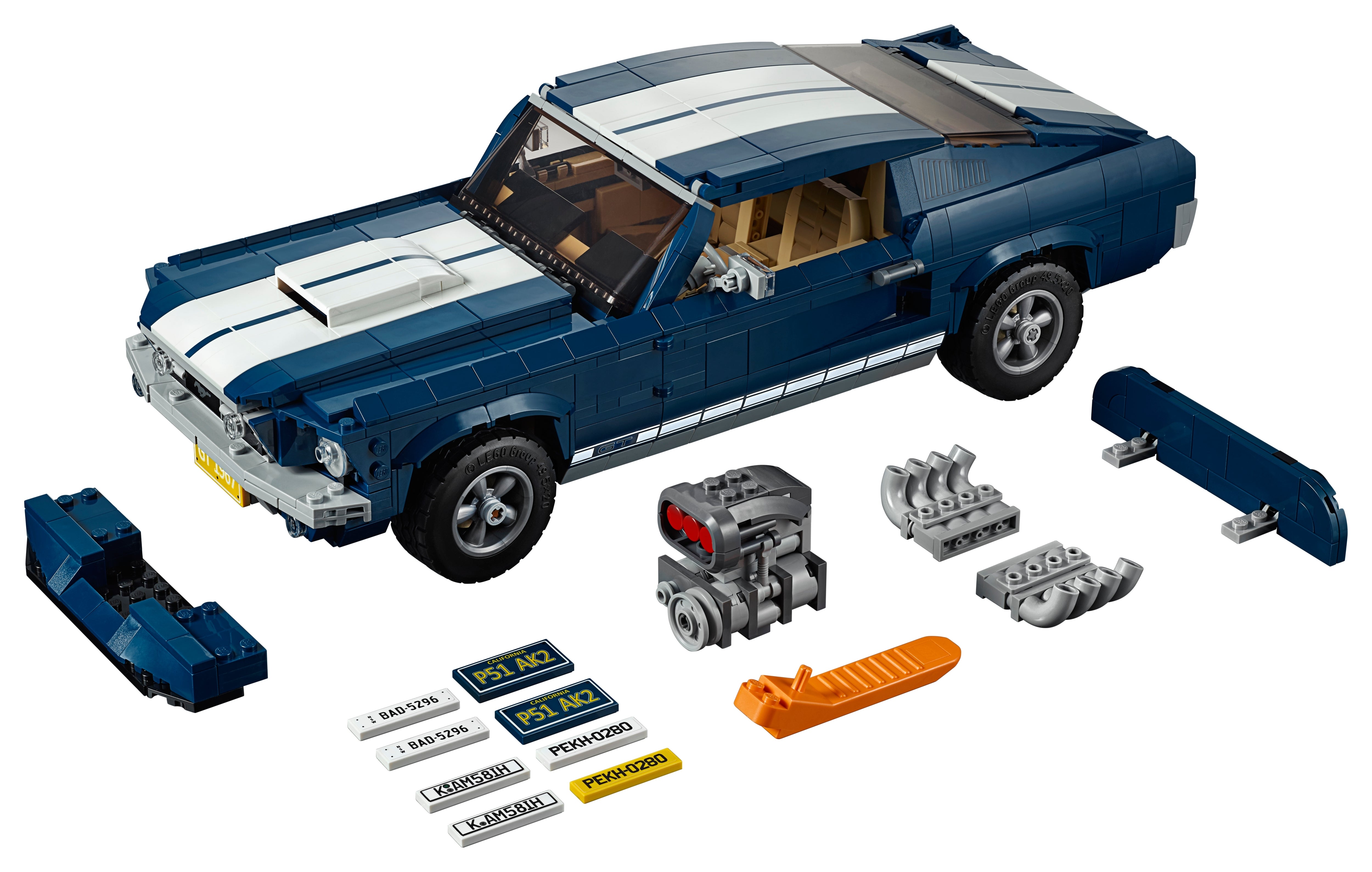 Mustang lego car on sale