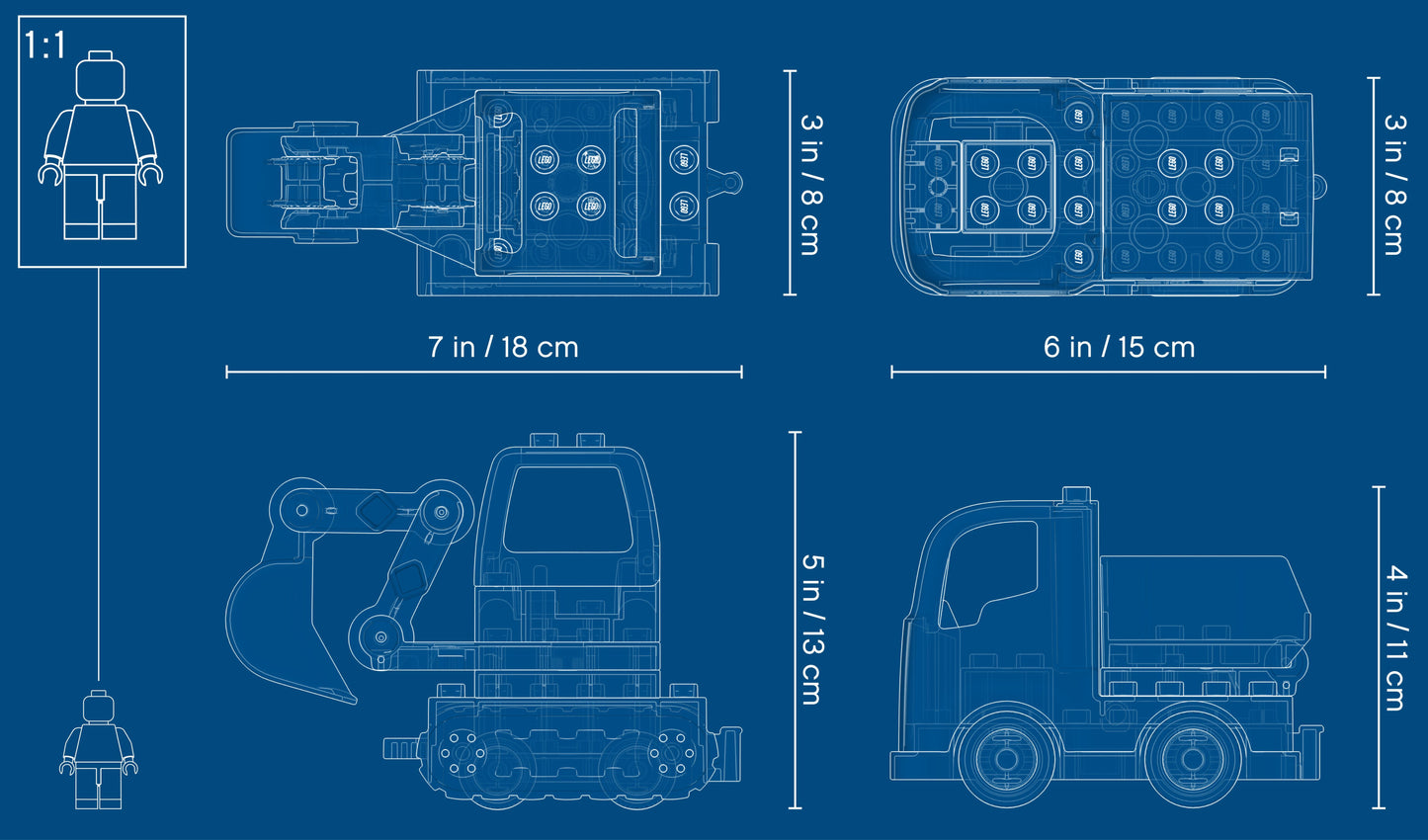 Truck & Tracked Excavator