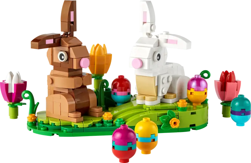 Easter Rabbits Display 40523 LEGO alab.toys