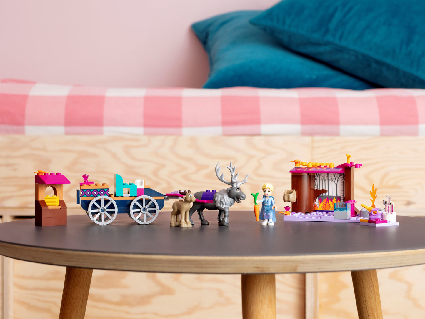 Elsa and the Reindeer Carriage