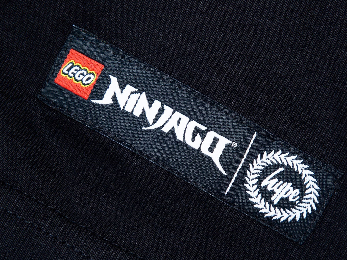 HYPE X LEGO NINJAGO Black Squad Script Adults' T-Shirt