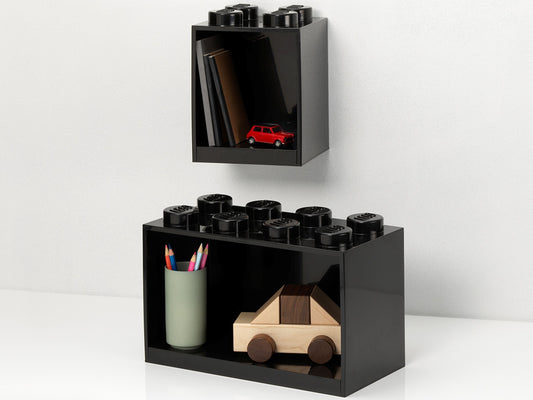 Brick Shelf Set - Black
