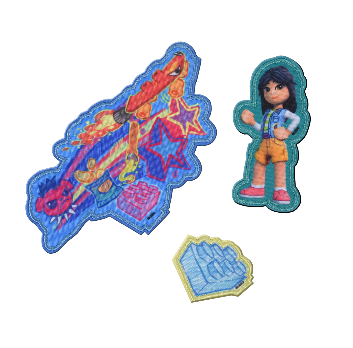 New Friends Iron-On Patches