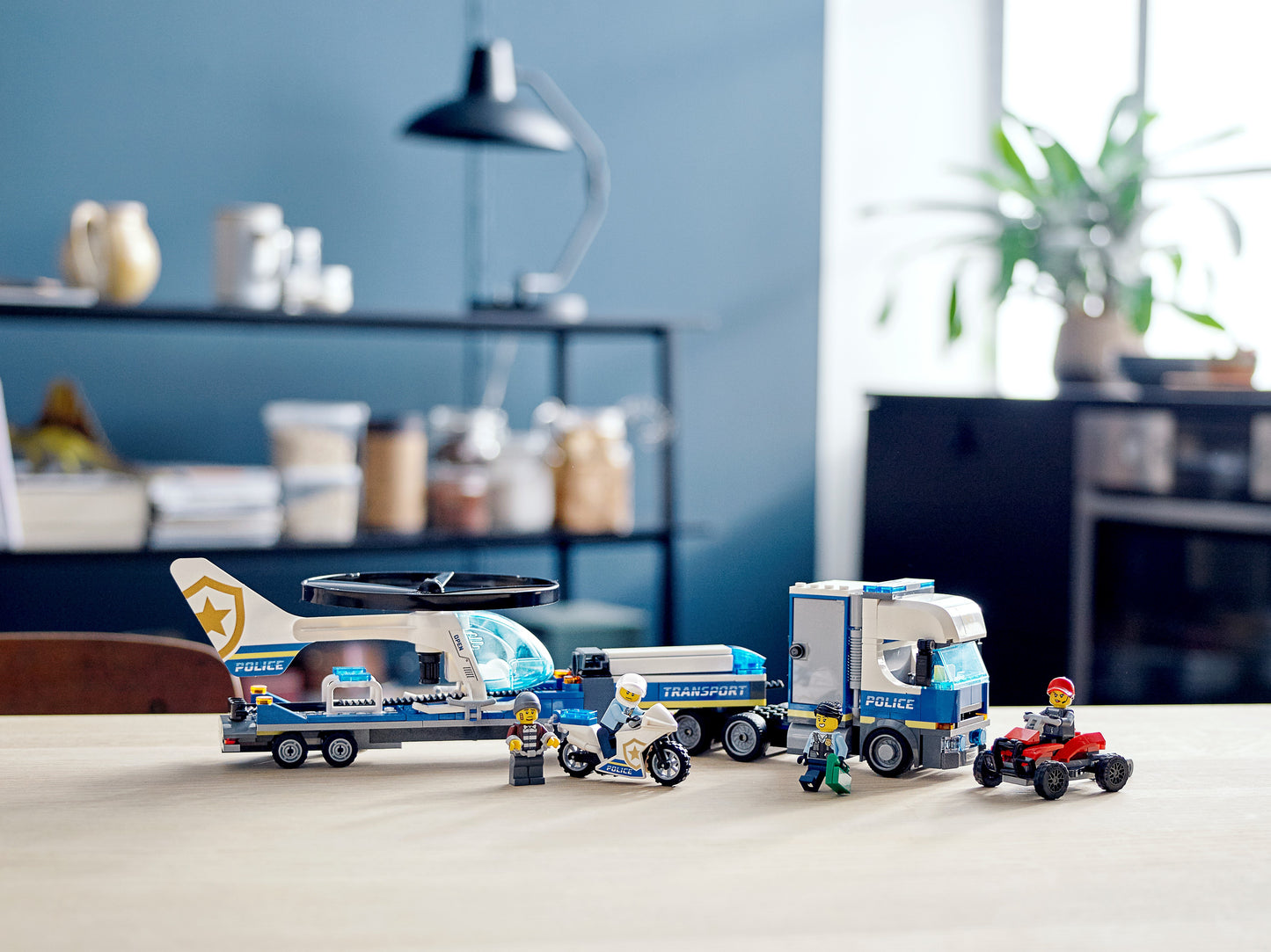 Police Helicopter Transport