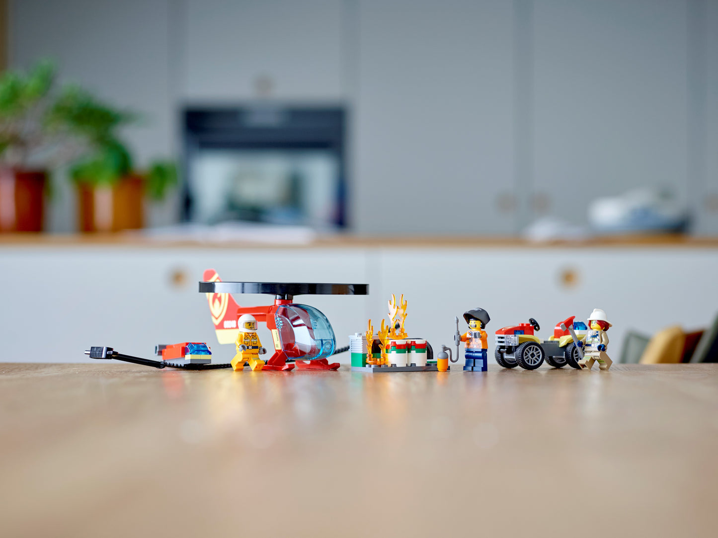 Fire Helicopter Response