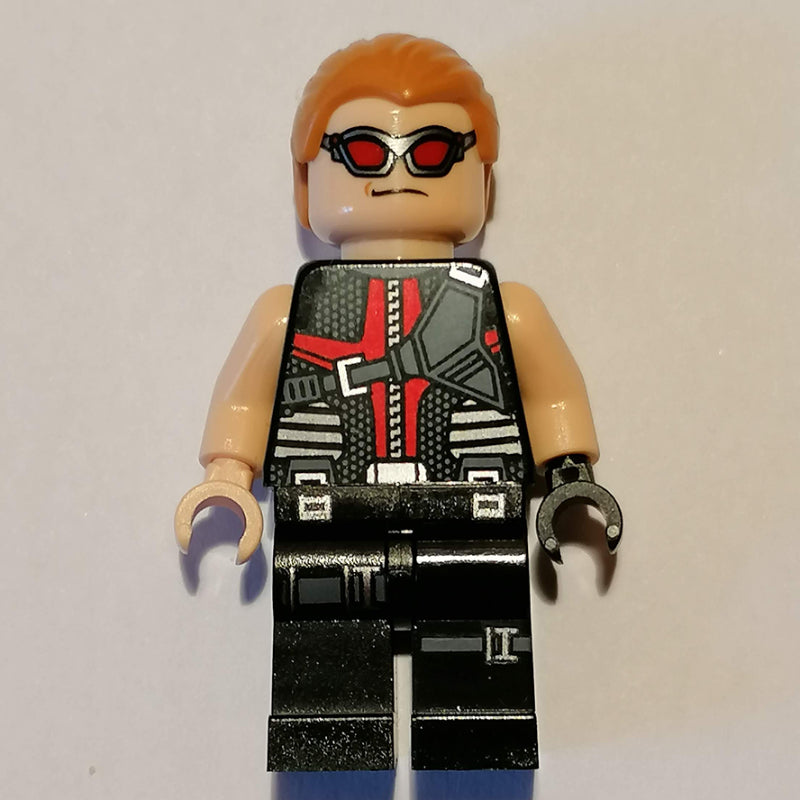 Hawkeye with Red Glasses