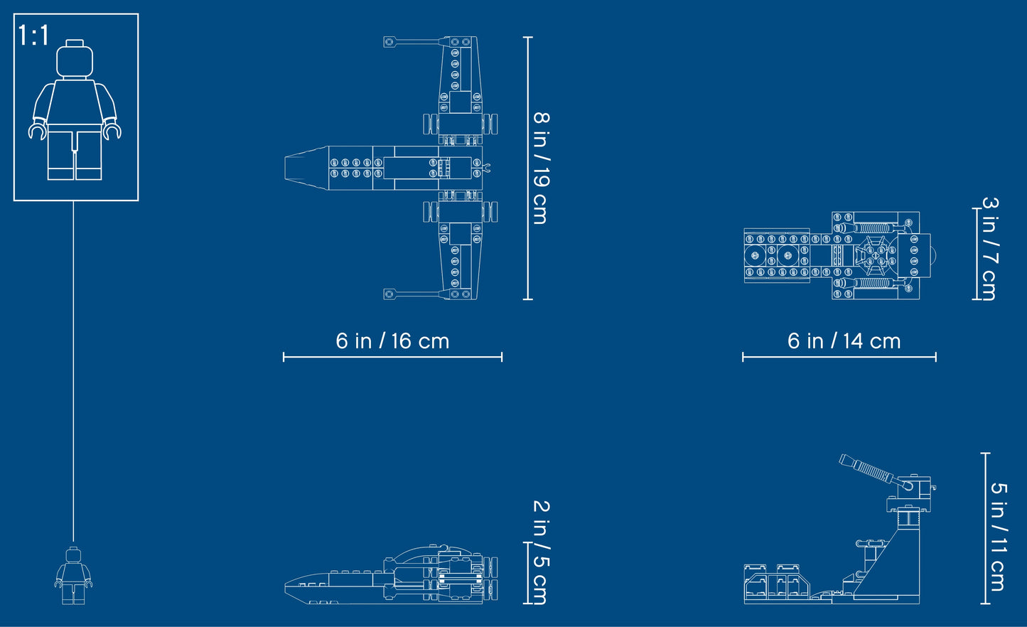 X-Wing Starfighter Trench Run