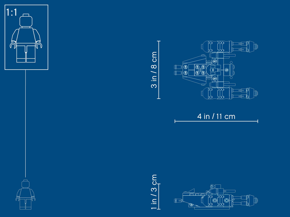 Resistance Y-wing Microfighter