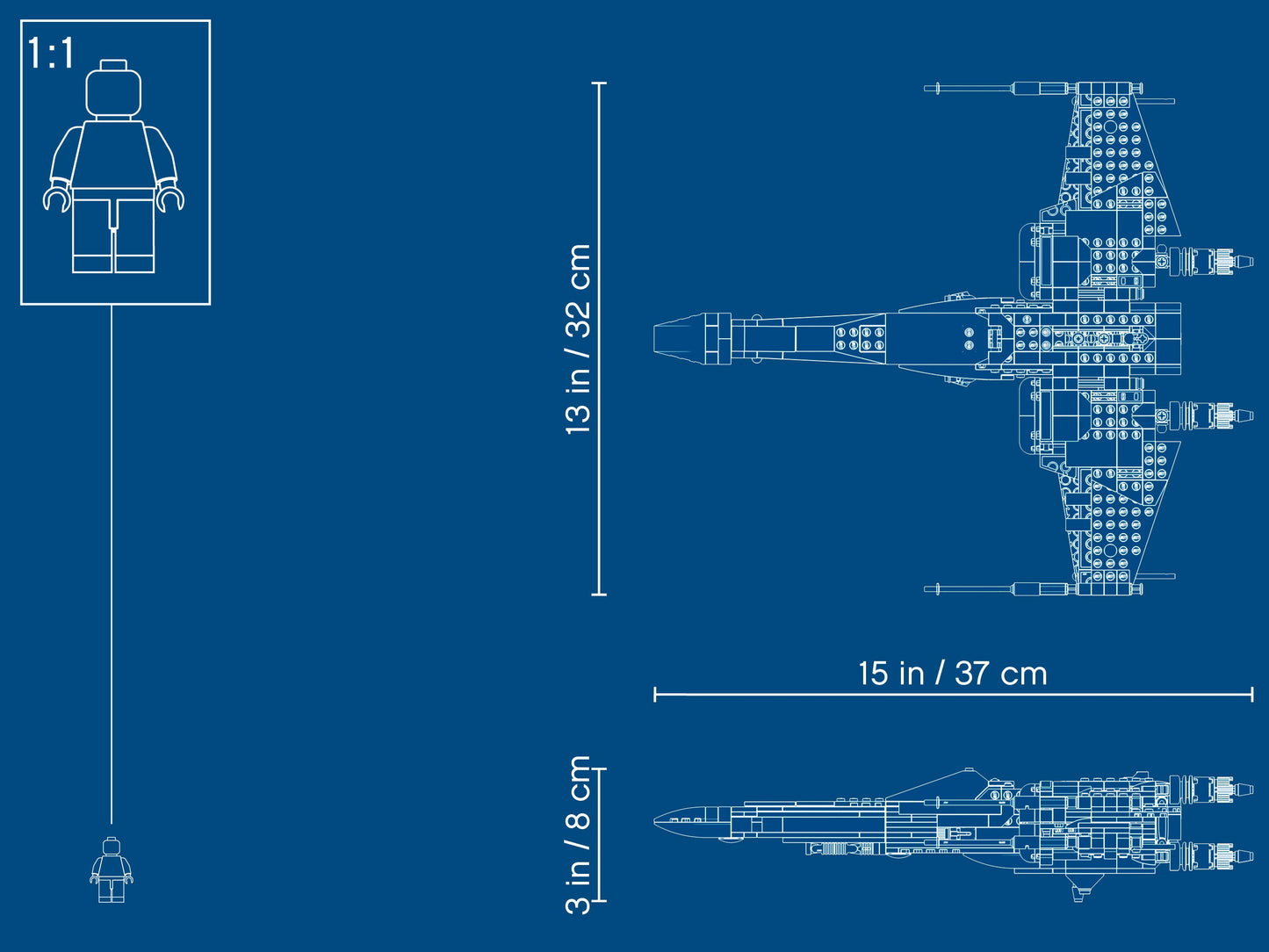 Poe Dameron's X-Wing Fighter