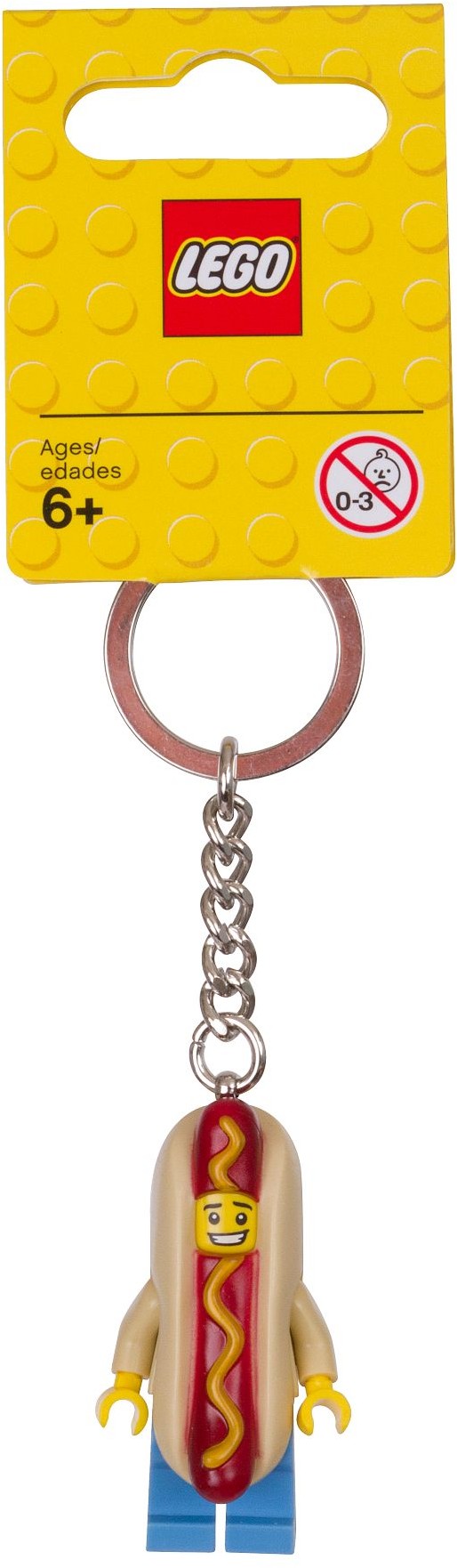 Hot Dog Guy Key Chain
