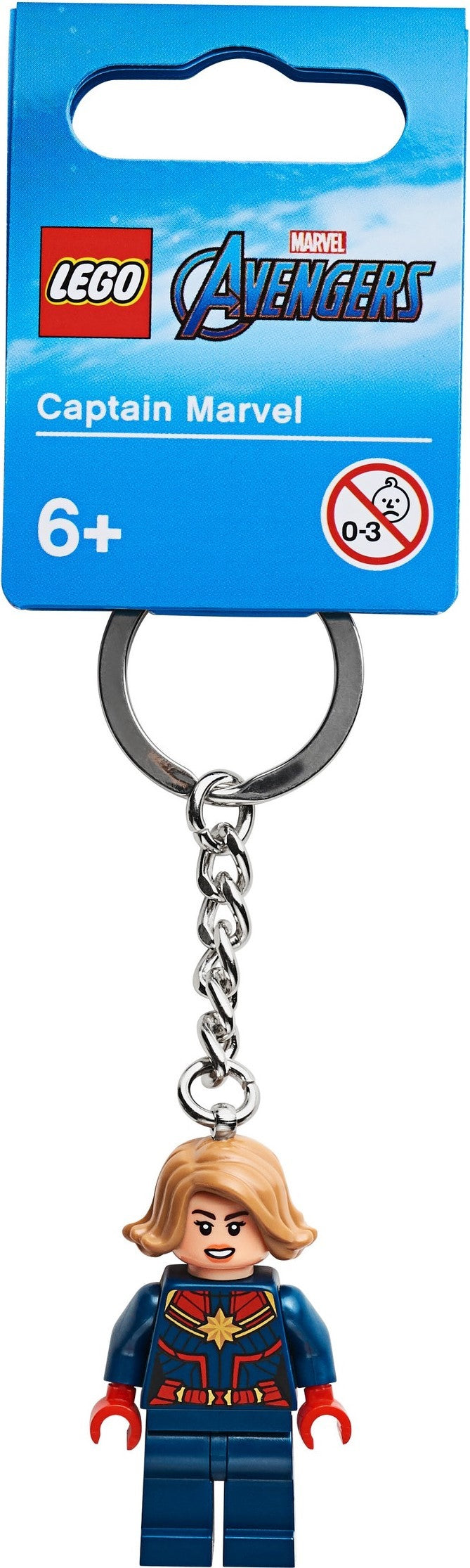 Captain Marvel Keyring