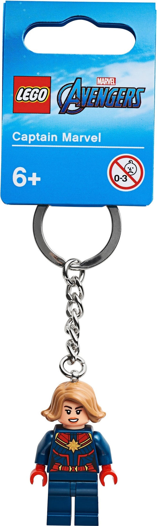 Captain Marvel Keyring