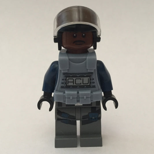 ACU Trooper with Sand Blue Armor and Reddish Brown Skin
