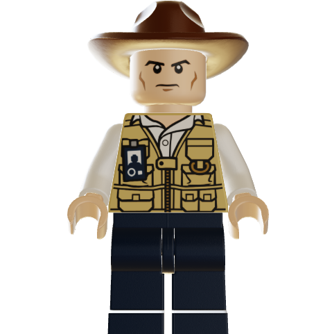 Vet with Fedora Hat, Stern