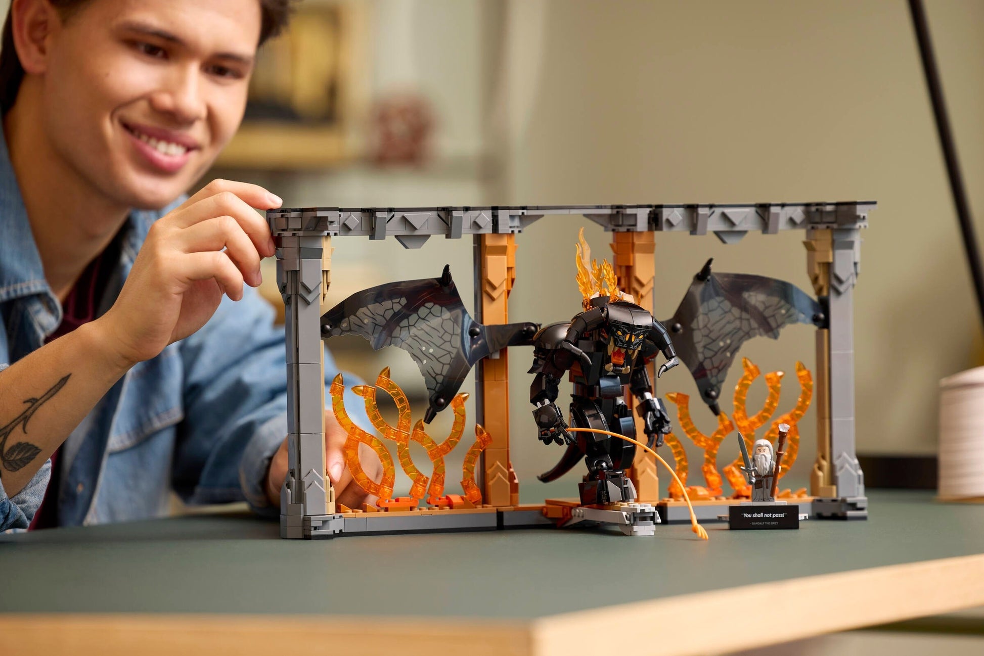 The Lord of the Rings: Balrog Book Nook