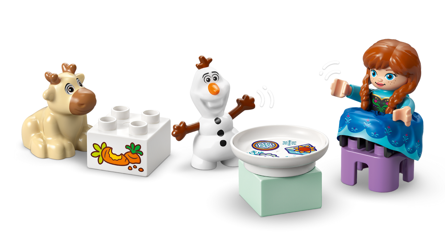 Anna and Elsa's Frozen Castle Party