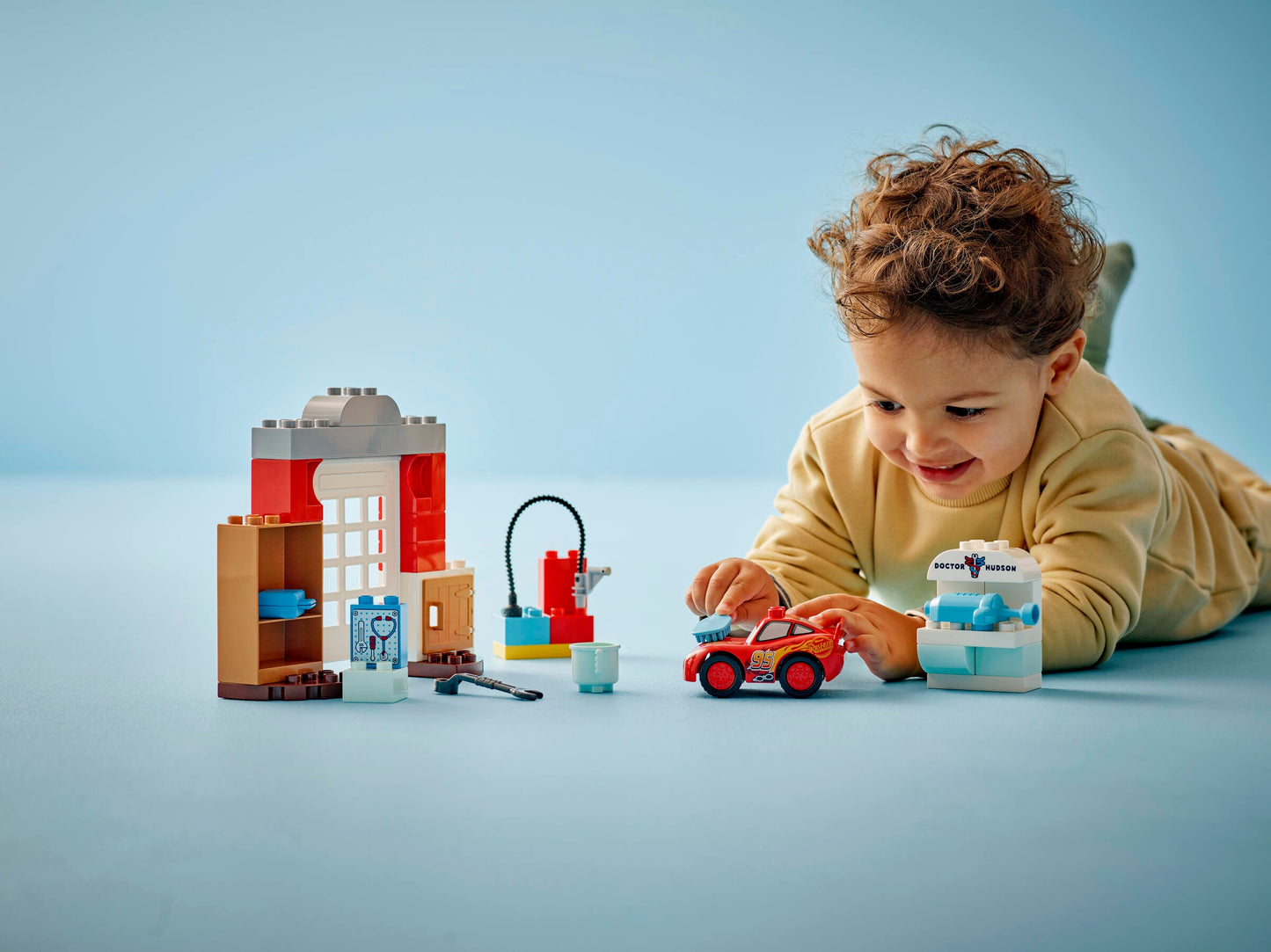 McQueen's Visit to Doc's Garage