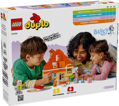 Bluey's Family House with Memory Game