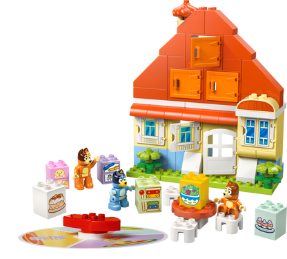 Bluey's Family House with Memory Game