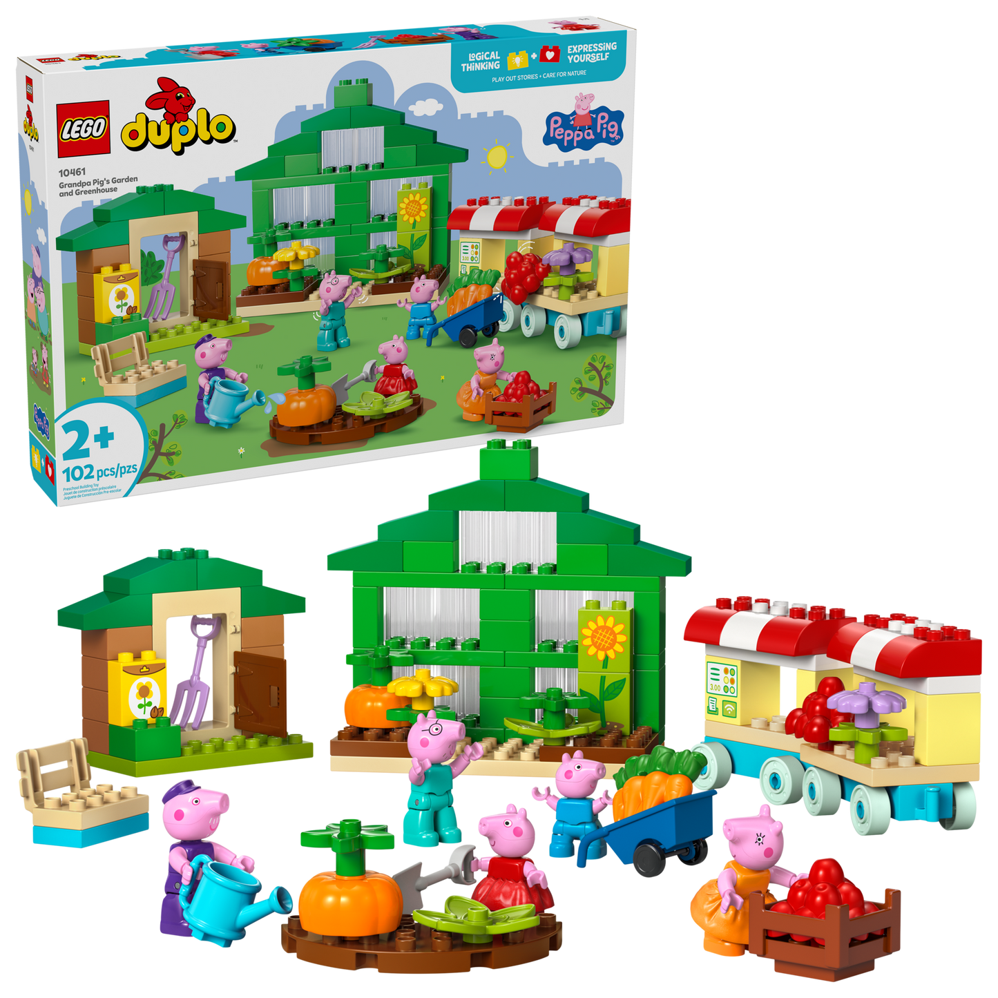 Grandpa Pig's Garden and Greenhouse