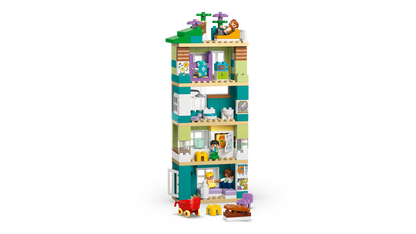 3 in 1 Modern Family House with Figures