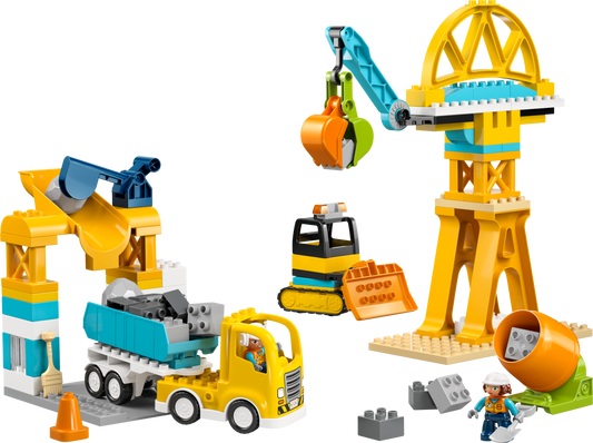 3 in 1 Construction Site and Vehicles