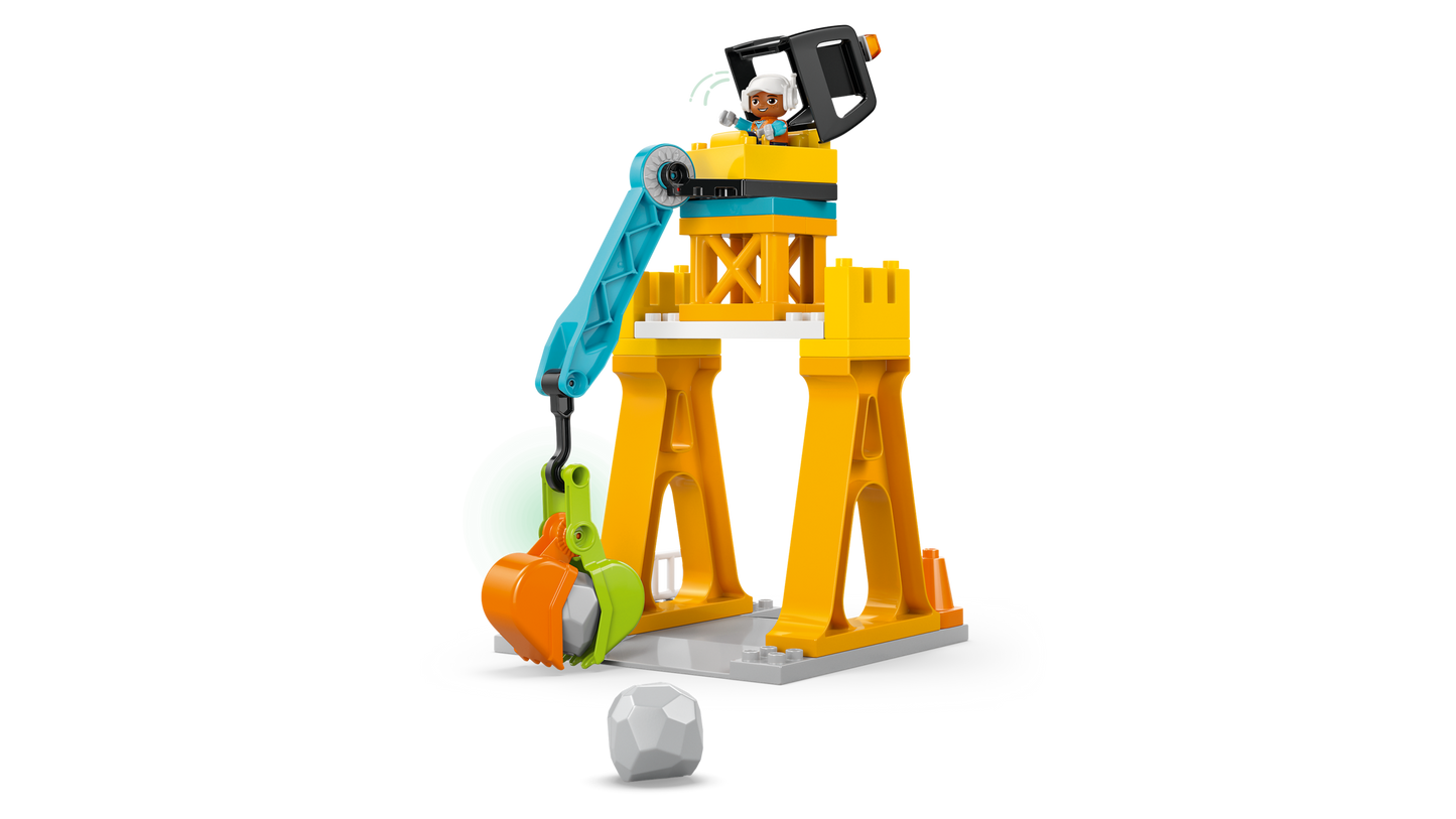 3 in 1 Construction Site and Vehicles