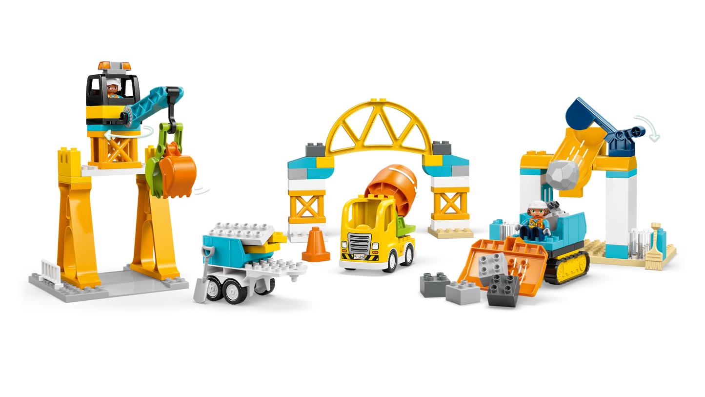 3 in 1 Construction Site and Vehicles