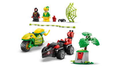 Spin and Electro Dinosaur Vehicle Chase