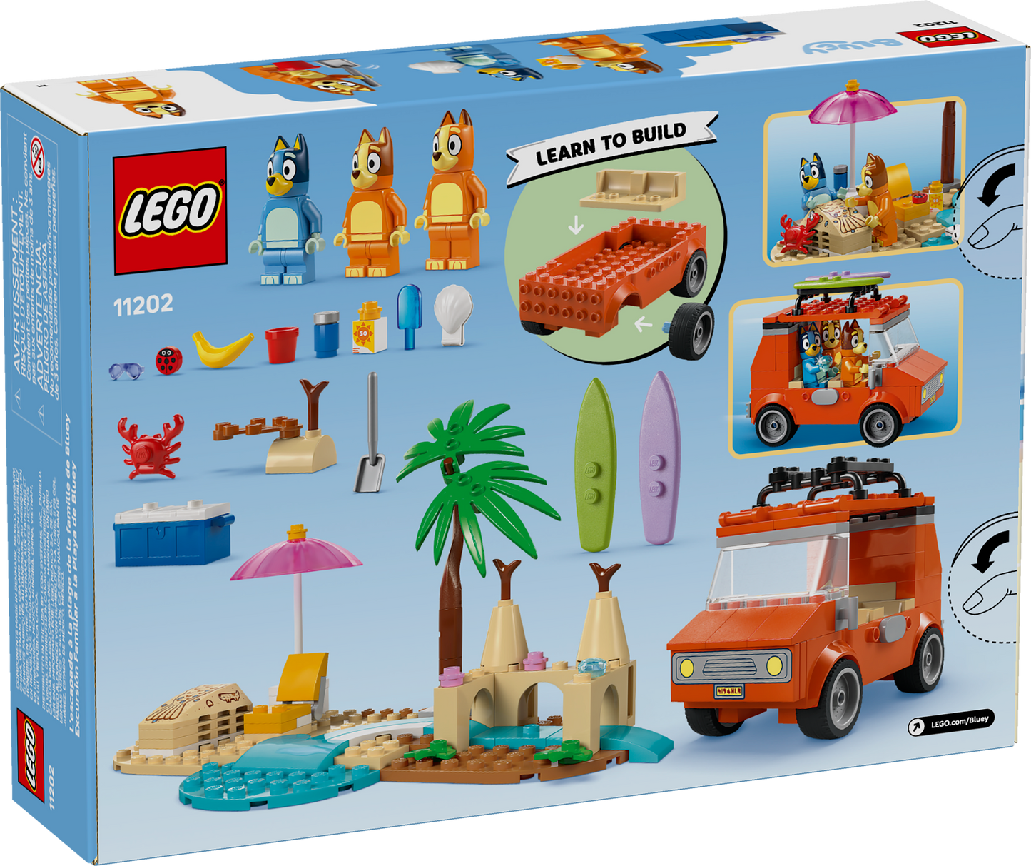 Bluey's Beach & Family Car Trip