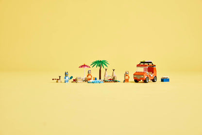 Bluey's Beach & Family Car Trip