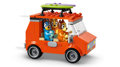 Bluey's Beach & Family Car Trip