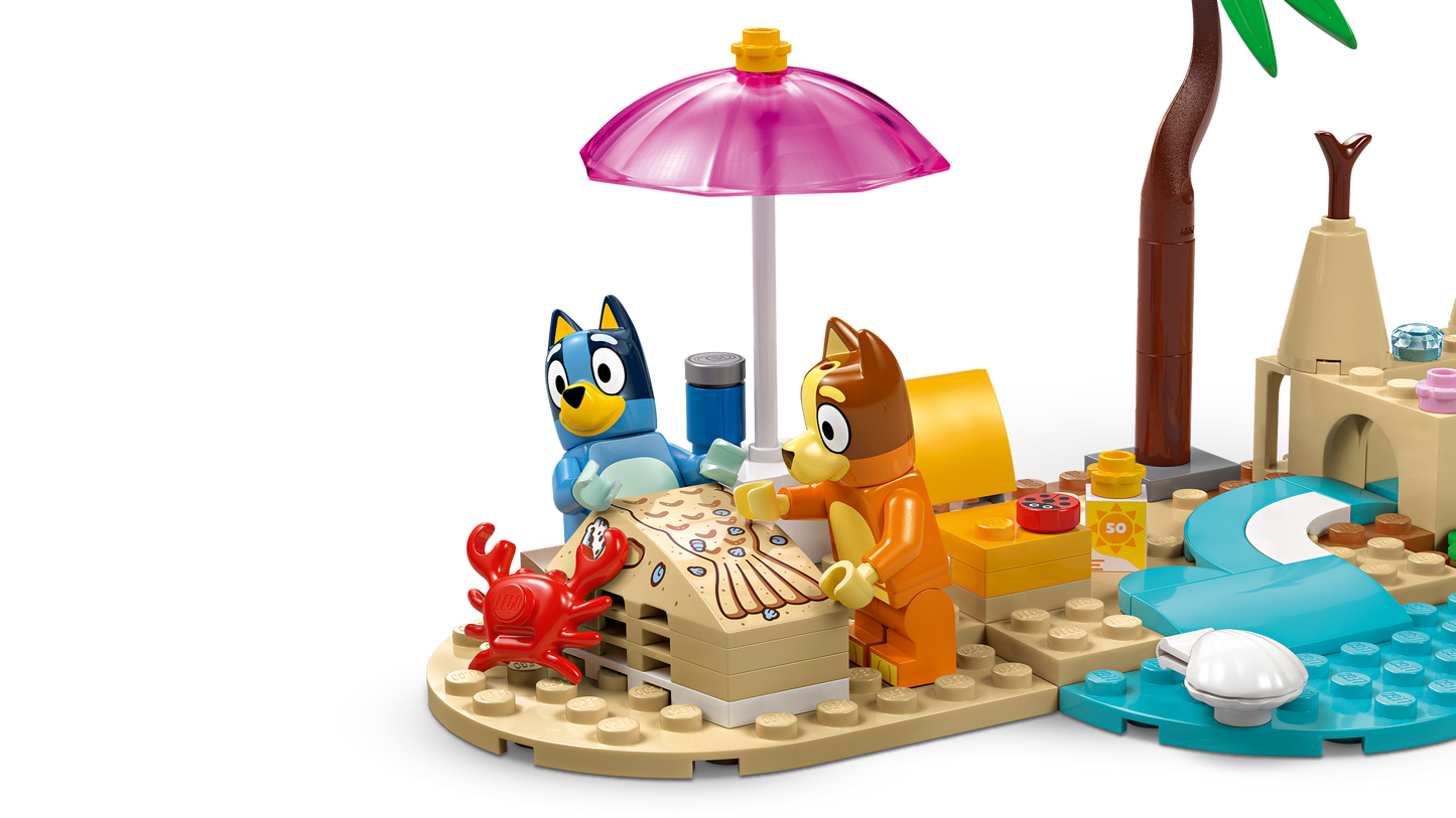 Bluey's Beach & Family Car Trip