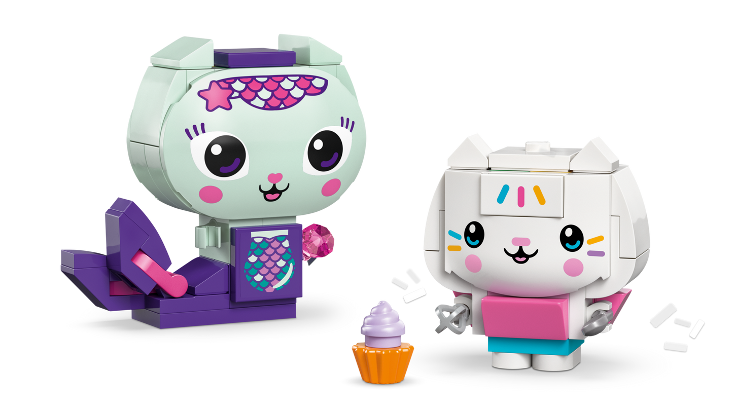 Gabby's Brick-Built Cat Friends