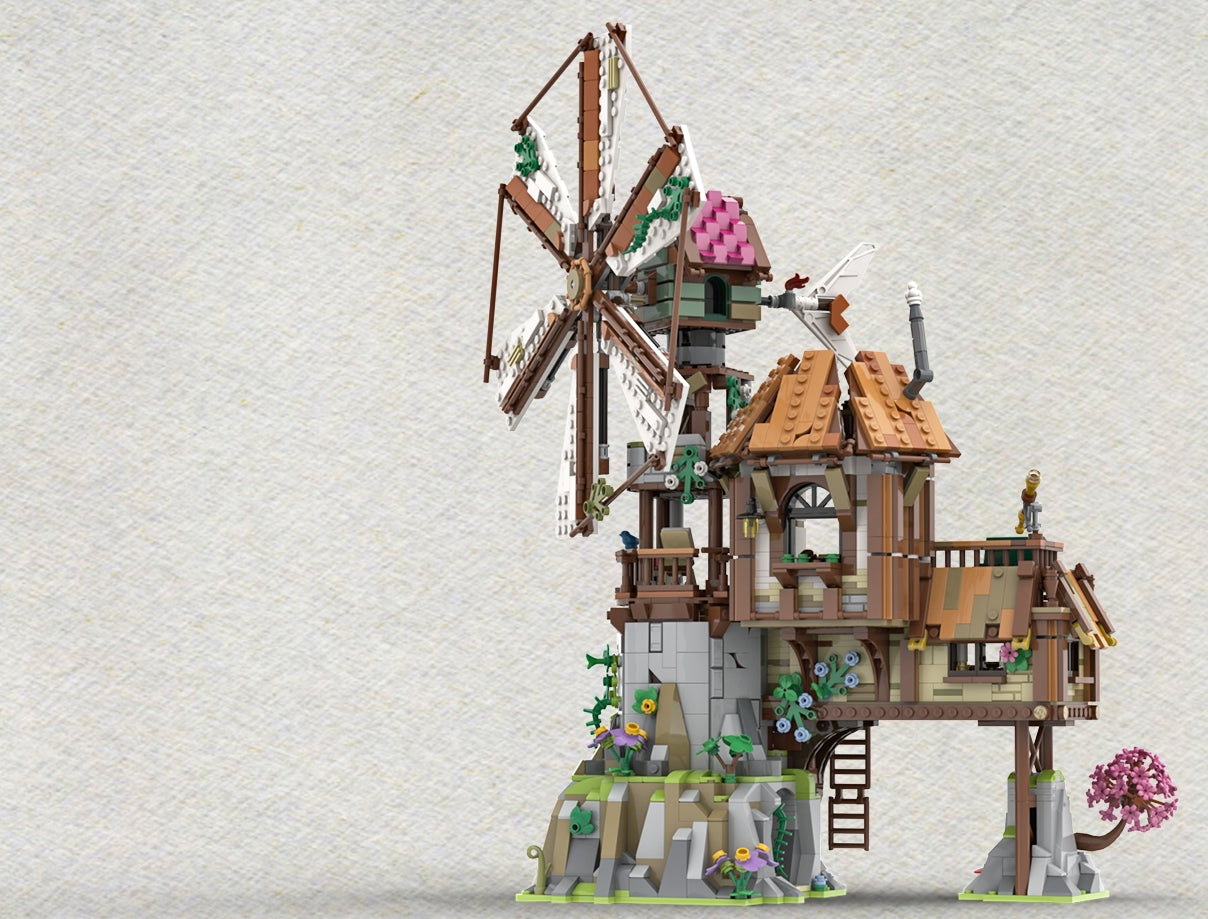 Mountain Windmill 910003 | LEGO Bricklink | Buy online at the